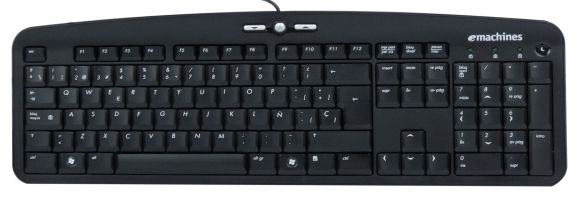EMACHINES SPANISH PS/2 WIRED QWERTY KEYBOARD KB.PS203.144 KB-0705