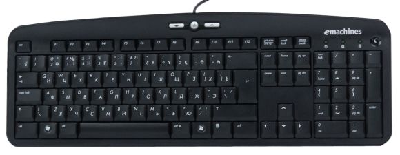 EMACHINES KAZAKH PS/2 WIRED QWERTY KEYBOARD KB.PS203.354 KB-0705