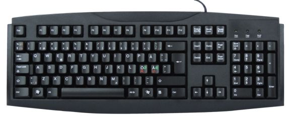 ACER PAN NORDIC PS/2 WIRED QWERTY KB.PS20B.068 SK-1688