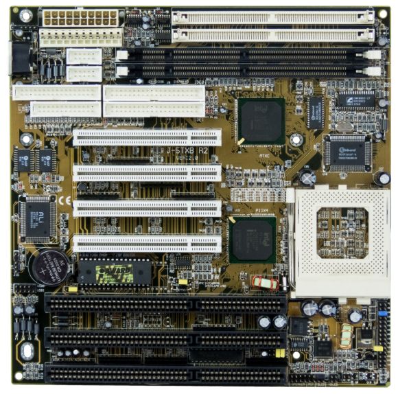 JETWAY J-5TXB R2 SOCKET 7 SDRAM SIMM PCI ISA