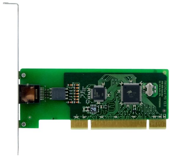 AVM FCPCI2100101 FRITZ!CARD PCI V2.0 ISDN CONTROLLER PCI