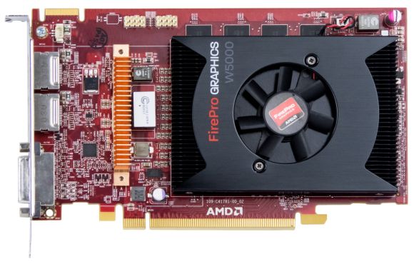 AMD FirePro W5000 2GB GDDR5 256BIT PCIe