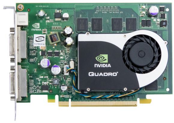 NVIDIA QUADRO FX 1700 512MB 128-BIT GDDR2 PCI-E DVI S-VIDEO