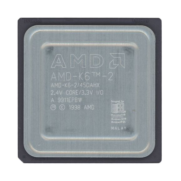 CPU AMD-K6-2/450AHX 450 MHz SOCKET7 100MHz