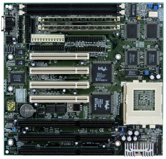 QDI P5I430VX/230LC SOCKET 7 SIMM PCI ISA AT