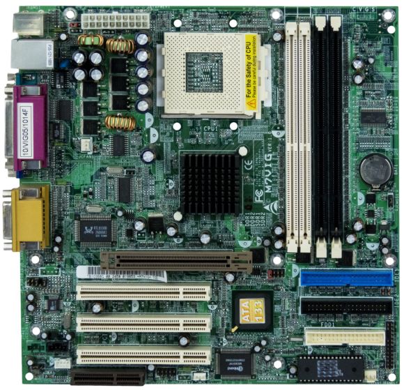 BIOSTAR M7VIG s.462 DDR SDRAM PCI AGP CNR mATX
