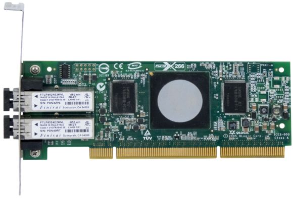 NETWORK CARD QLOGIC QLA2462 DP 4Gbps FIBRE CHANNEL PCI-X