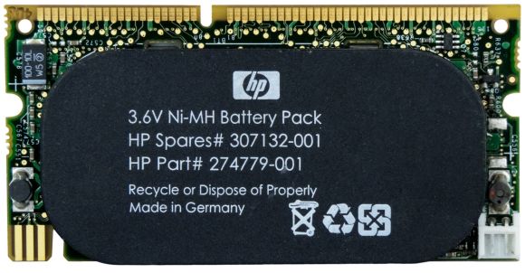 HP BATTERY PACK 307132-001 + 128 MB HP P/N: 356272-001 274779-001