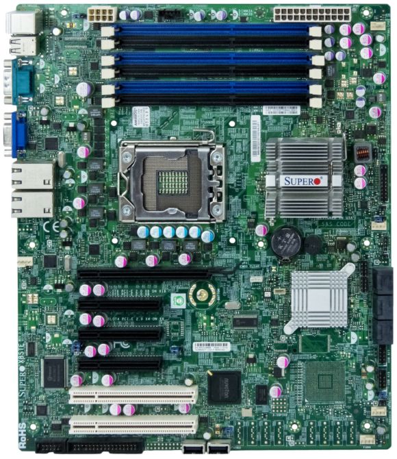 SUPERMICRO X8STE s.1366 DDR3 PCIe PCI
