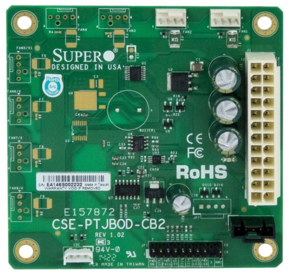 SUPERMICRO CSE-PTJBOD-CB2 POWER BOARD CSE-847