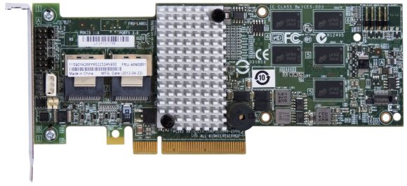 IBM 46M0851 ServeRAID M5015 6G SAS/SATA PCIe x8 LOW PROFILE