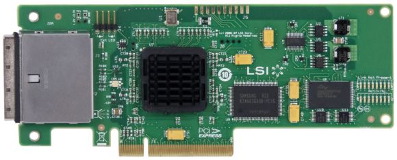 LSI SAS3801E 2x SAS 3Gbps PCIe x8