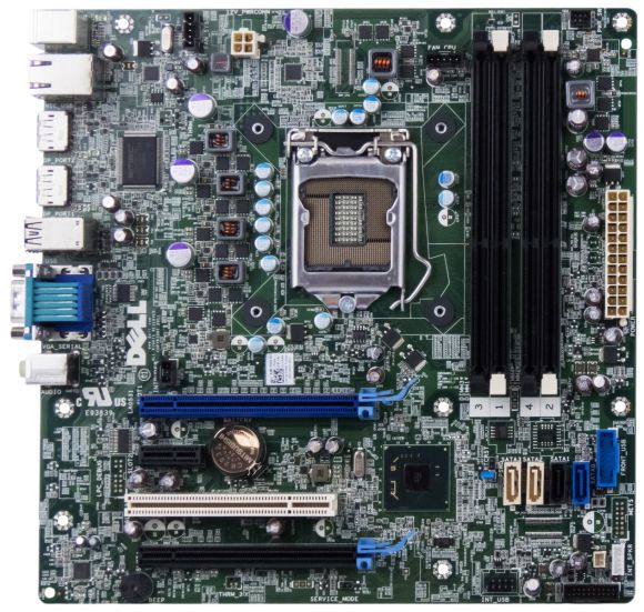 DELL 0C3YXR s.1155 DDR3 PCIe PCI mATX T1650