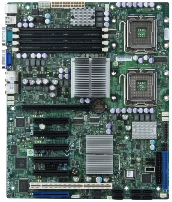 SUPERMICRO X7DWE 2x s.771 DDR2 PCIe PCI-X