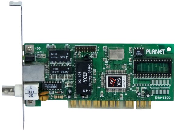 PLANET ENW-8300 NETWARE BNC RJ45 PCI