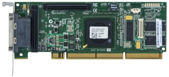 ADAPTEC ASR-2230SLP/128 RAID U320 SCSI PCI-X LP