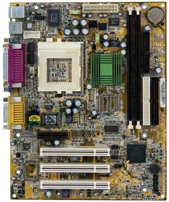 MOTHERBOARD MSI MS-6178 SOCKET 370 SDRAM microATX