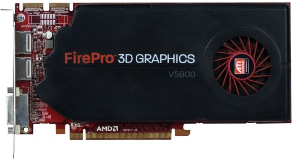 AMD FIREPRO 3D GRAPHICS V5800 1GB DDR5 PCIe x16