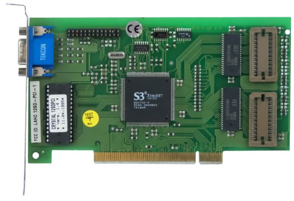 S3 TRIO32 86C732-P 1MB 12SD-PCI-1 PCI EDO