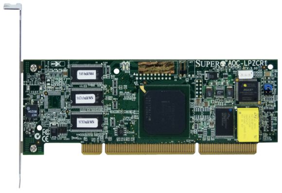 SUPERMICRO AOC-LPZCR1 RAID 0 CHANNEL PCI-X