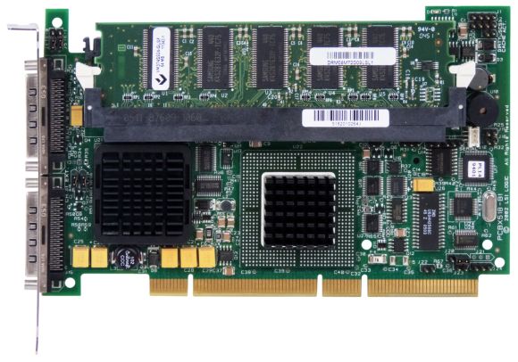 LSI PCBX518-B1 2x U320 SCSI PCI-X 64MB 5182010264J