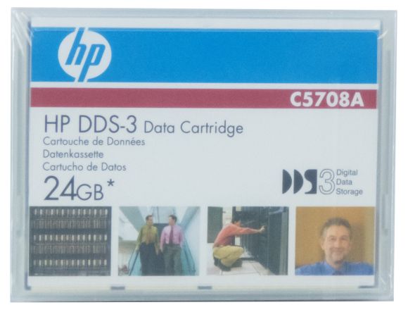 HP C5708A DDS3 12/24GB 125M/4MM 9164-0420 DATA CARTRIDGE