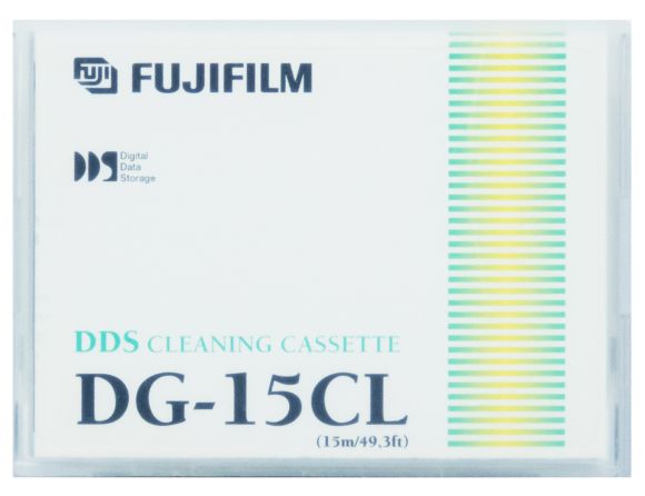FUJIFILM DG-15CL DDS/DAT 4mm CLEANING CARTRIDGE