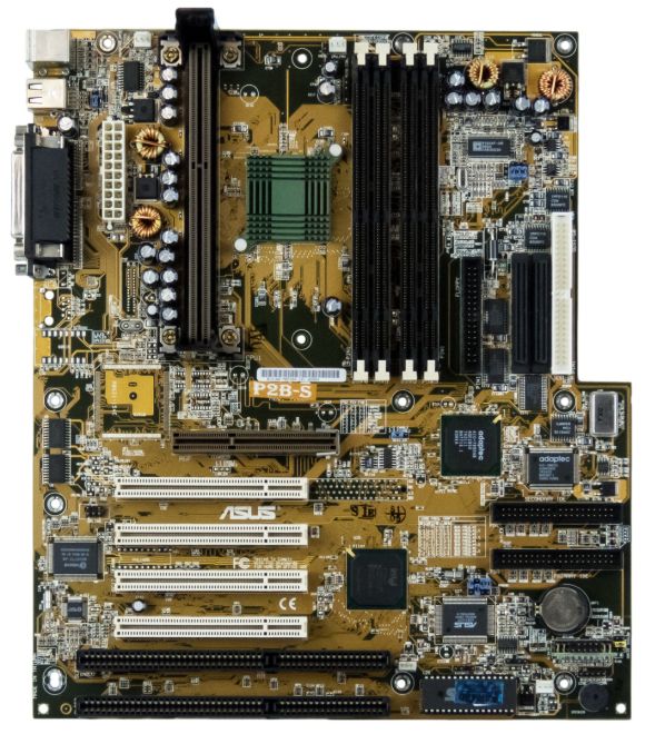 ASUS P2B-S SLOT1 SDRAM ATX ISA AGP PCI