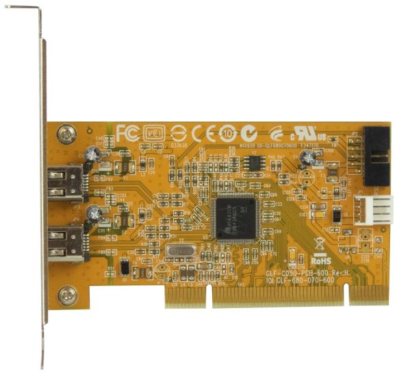 HP 515182-001 FIREWIRE DUAL PORT CARD PCI