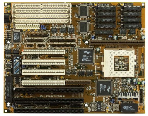 ASUS P/I-P55TP4XE MOTHERBOARD SOCKET 7 DRAM PCI ISA