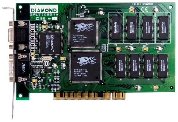 DIAMOND MONSTER 3D 3DFX VOODOO 4MB PCI 23150001-402