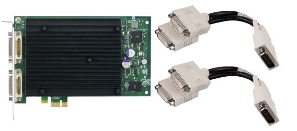 NVIDIA QUADRO NVS 440 256MB PCIe x1 GDDR3 + CABLE