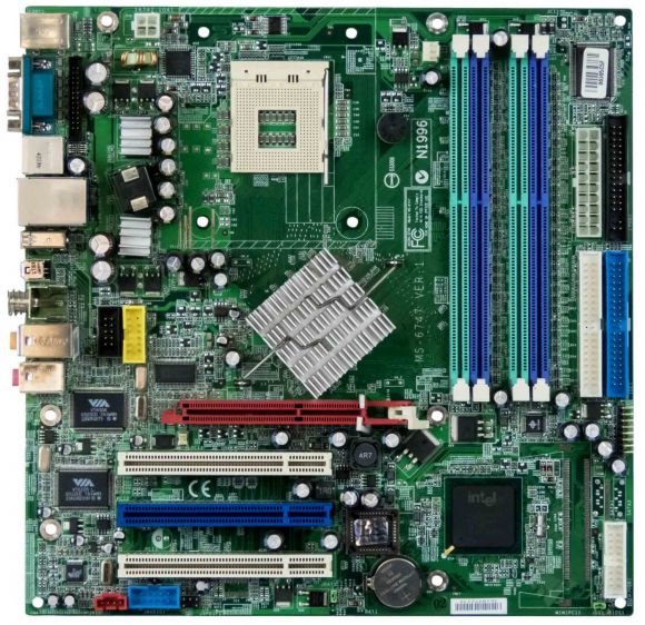 MSI MS-6747 VER: 1 s.478 DDR AGP PCI mATX