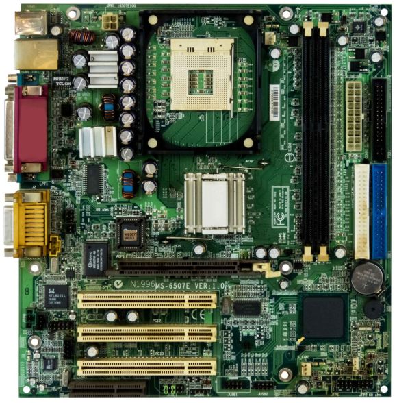 MSI MS-6507E VER: 1.0 s.478 DDR AGP PCI CNR mATX
