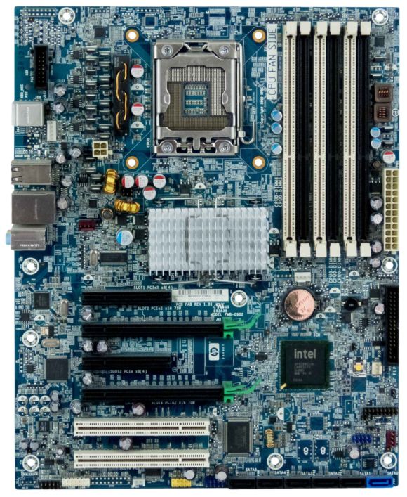 HP 586968-001 FMB-0902 s.1366 DDR3 PCIe PCI Z400 