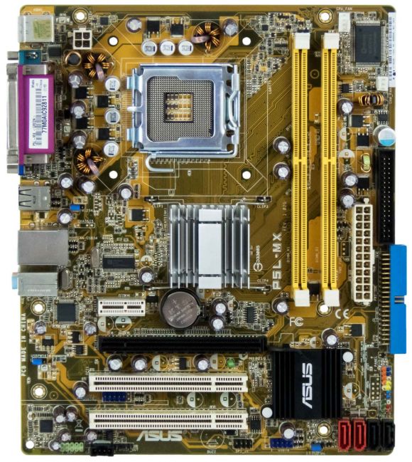 ASUS P5L-MX s.775 DDR2 PCIe PCI mATX
