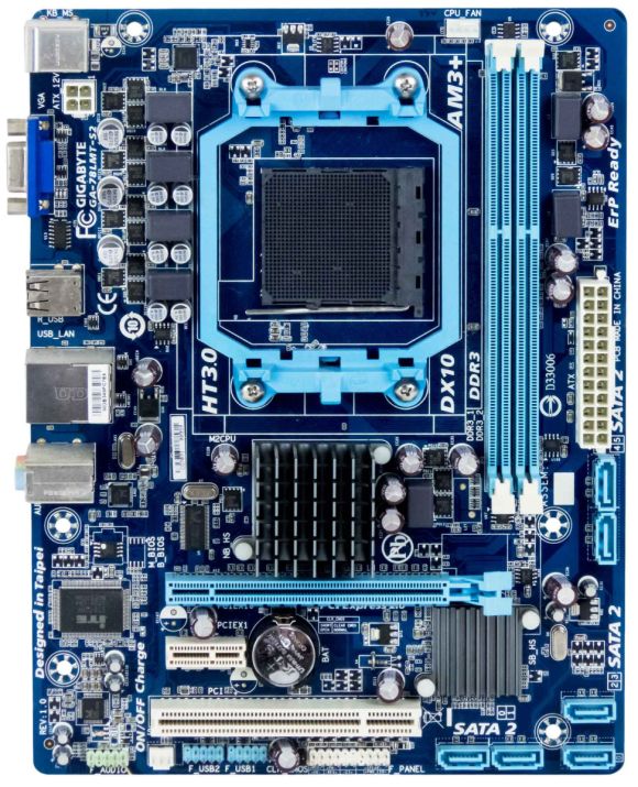 GIGABYTE GA-78LMT-S2 s. AM3+ DDR3 PCIe PCI mATX