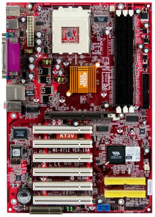 MSI KT3V MS-6712 VER: 10A s.462 DDR AGP CNR PCI