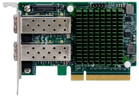 SUPERMICRO AOC-STGN-I2S REV. 2.10 2 PORTS 10Gbps PCIe LP