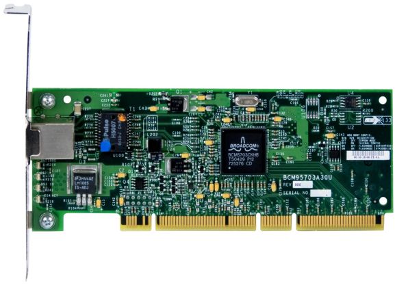 IBM 31P6309 PCI-X RJ-45 1Gbps BCM95703A30U 31P6319