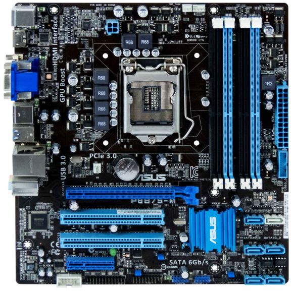 ASUS P8B75-M DDR3 LGA1155 mATX