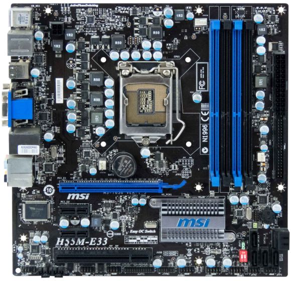 MSI H55M-E33 s.1156 DDR3 mATX