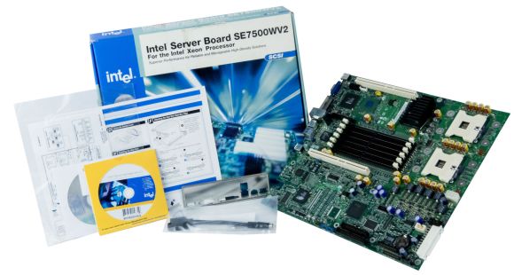INTEL SE7500WV2 DUAL s.604 DDR PCI-X SCSI