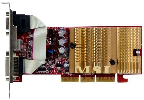 MSI NVIDIA GEFORCE 6200 AX 128MB NX6200AX-TD128LF V013