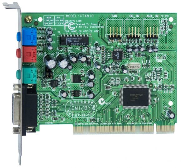 CREATIVE CT4810 SOUND BLASTER PCI CT2518-DBQ