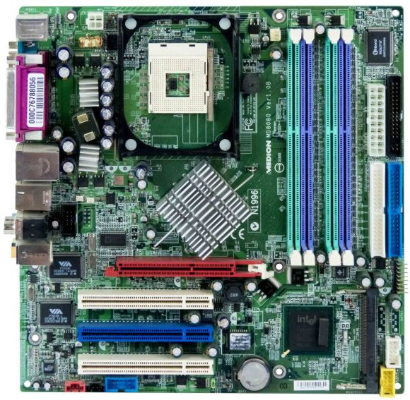 MSI MEDION MD8080 MS-7012 s478 MOTHERBOARD DDR PCI AGP
