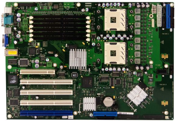 MOTHERBOARD FUJITSU D1919-F21-1 s604 DDR 2xRS-232 PCI-X 