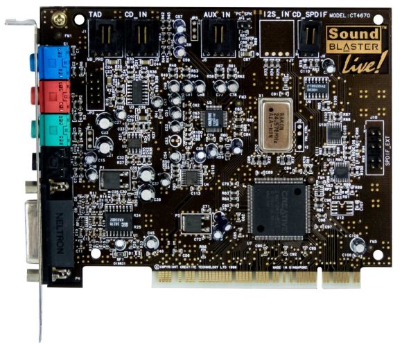 CREATIVE CT4670 SOUND BLASTER LIVE! PCI