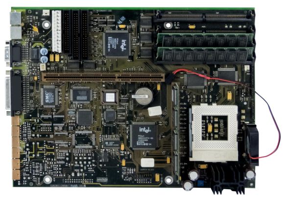 SIEMENS NIXDORF S26361-D858-B60 GS4 SOCKET 5 SIMM + RISER PCI ISA