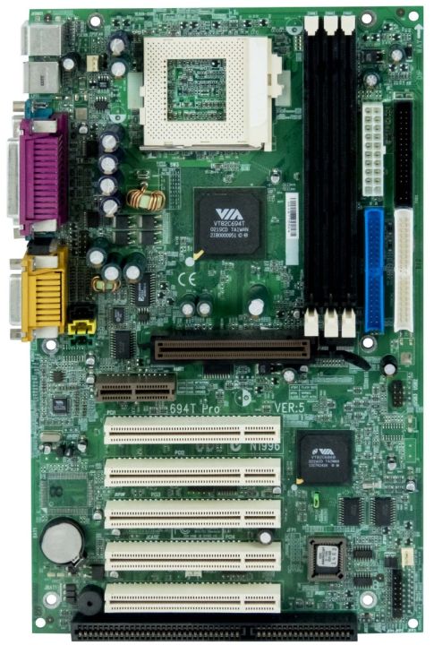 MSI 694T PRO VER:5 VIA 694X s.370 SDRAM ISA PCI AGP